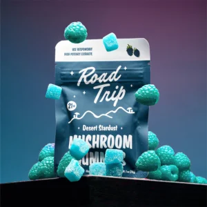 Desert Stardust Mushroom Gummies - Blue Raspberry